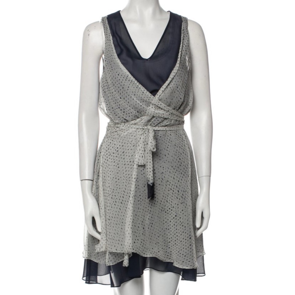 Proenza Shouler Silk Wrap Dress